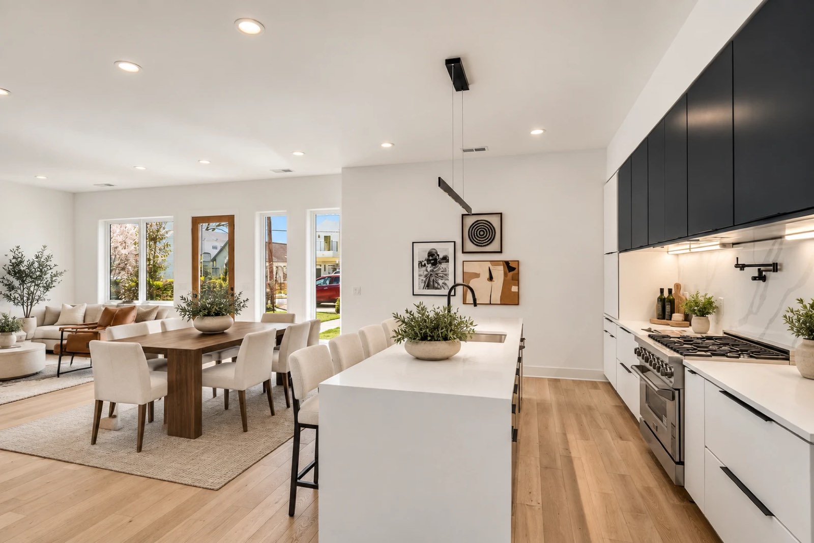 Kitchen and dining