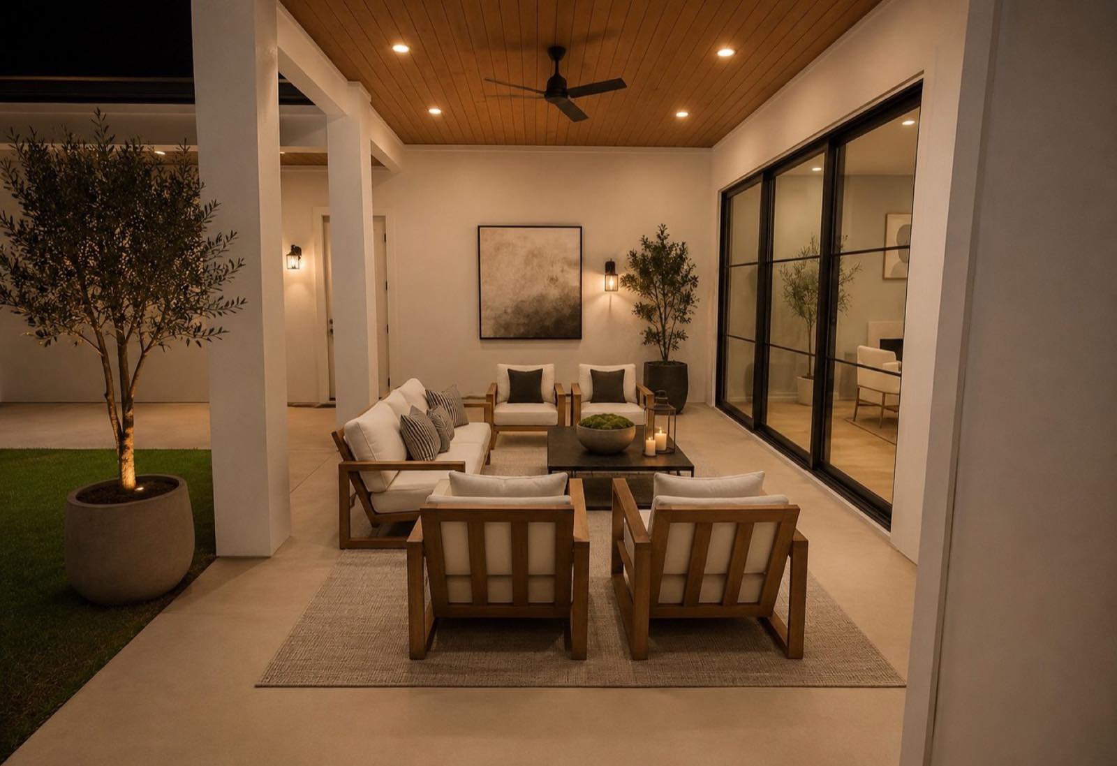 Rear Porch
