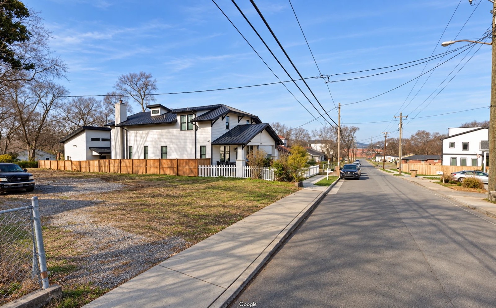 The block — recent new construction on 25th